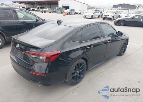 2025 Honda Civic Sport from USA, damaged, VIN 2HGFE2F59SH556530